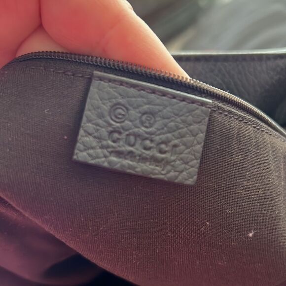 Authentic GUCCI Bag Tote Bag Handbag Brown Leather 257051 new condition - Picture 3 of 5